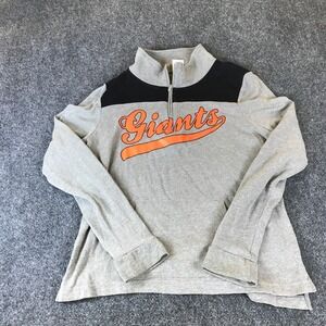 San Francisco Giants Top Womens Large Gray Victoria's Secret MLB Baseball Sports